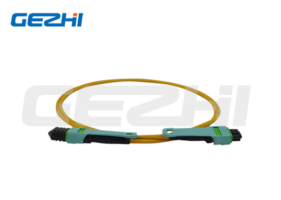 Cable de fribra óptica el 1M los 2M 3M los 5M 10M del cordón de remiendo de la fabricación SM OS2 G652D/G657A1 MPO