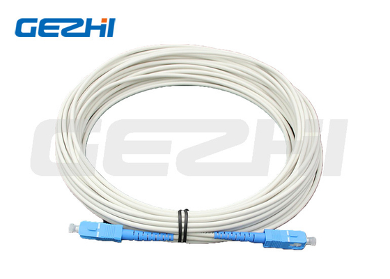 Cordón de remiendo acorazado de la fibra óptica del remiendo del solo modo de la serie con varios modos de funcionamiento del cable