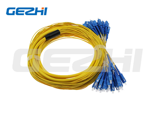 Tipo fibra Patchcord óptico del SC del cable del conector de la fibra óptica para el sistema de comunicaciones