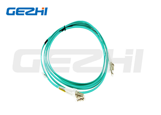 SC de fibra óptica modificado para requisitos particulares SM/MM/OM3 PVC/OFNR/LSZH UPC/APC del SC del cordón de remiendo de la longitud