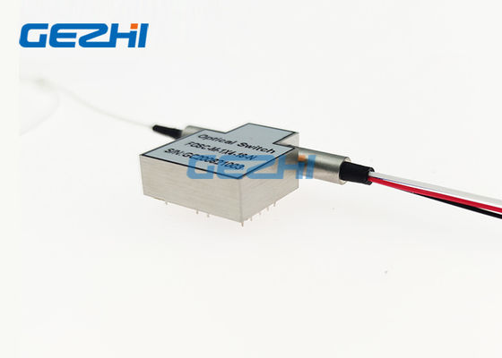 interruptores ópticos de la fibra de 500mW 1742nm 1x4 para el sensor de la detección del gas