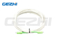 Cordón de remiendo acorazado de la fibra óptica del remiendo del solo modo de la serie con varios modos de funcionamiento del cable