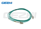 Duplex LC al cordón de remiendo del cable OM3 del remiendo de la fibra del LC el 1M/2M/3M Customized