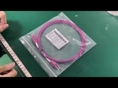 LC/PC Uniboot Polaridad Intercambio Duplex Cordón de Parche LSZH 5m Cable de parche