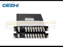8CH DWDM Mux Demux Module CH41-CH48 Dual Fiber LGX With Metal Connectors