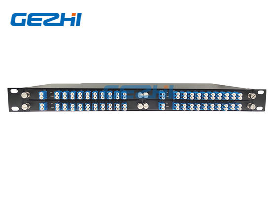 Chasis del estante del LC UPC 8CH 100Ghz DWDM Mux Demux 4slot