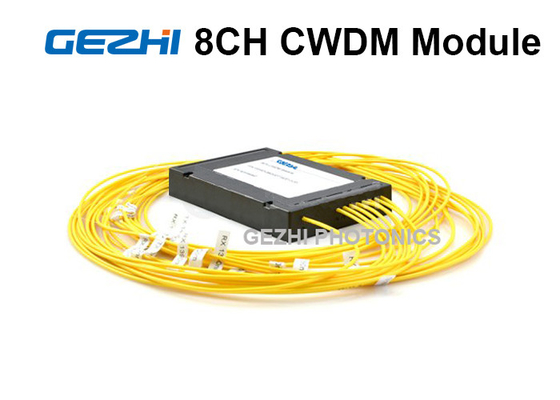 comprar 8 módulo a una cara 1270 de la fibra CWDM de los canales - 1610nm para el amplificador óptico de la fibra online manufacture
