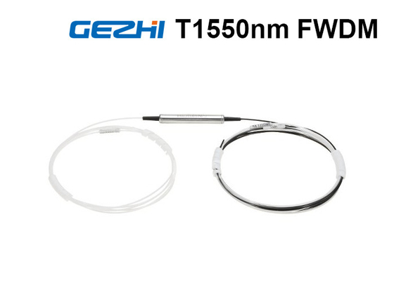 comprar El tubo de acero 1x2 FWDM filtra el paso 1550nm del WDM del filtro de la película fina refleja 1310/1490nm online manufacture