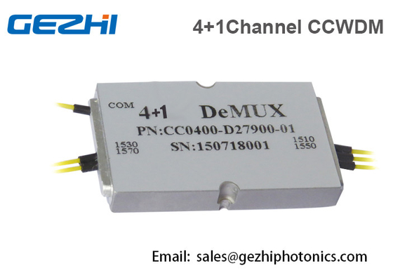 comprar 4+1 módulo del acuerdo CWDM Demux del espacio libre de los canales con el puerto de la mejora online manufacture