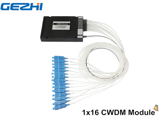 comprar CWDM pasivo Mux Demux del dispositivo 1 x 16 para el sistema de la red/CATV del WDM online manufacture
