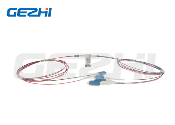 comprar Conmutador de Fibra Óptica Dual 1x2 Puertos 1260-1650nm con Control de Enclavamiento o Sin Enclavamiento Fabricación en línea