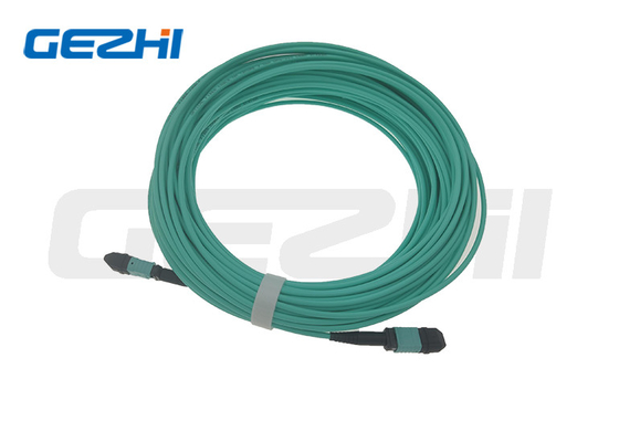 comprar El cordón de remiendo de la fibra óptica del LC MPO OM3 modificó las longitudes para requisitos particulares para FTTH online manufacture