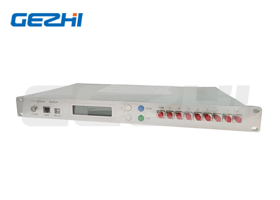 comprar interruptor óptico de la fibra de 1x8 1x16 montado en rack para supervisar online manufacture