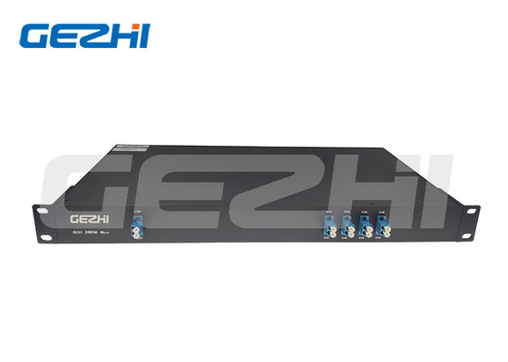 comprar 8 pérdida de inserción baja montada en rack del canal DWDM MUX DMUX 1U online manufacture