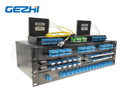 comprar 100GHz 4 8 16 18 multiplexor óptico pasivo del módulo del canal DWDM Mux Demux online manufacture