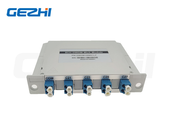comprar Multiplexor de división de longitud de onda DWDM Mux Demux de 8 canales de 100 GHz online manufacture