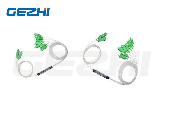 comprar 2X8 LC G657A1 0.9mm Tipo de acero Fibra óptica PLC divisor para aplicaciones FTTx Fabricación en línea