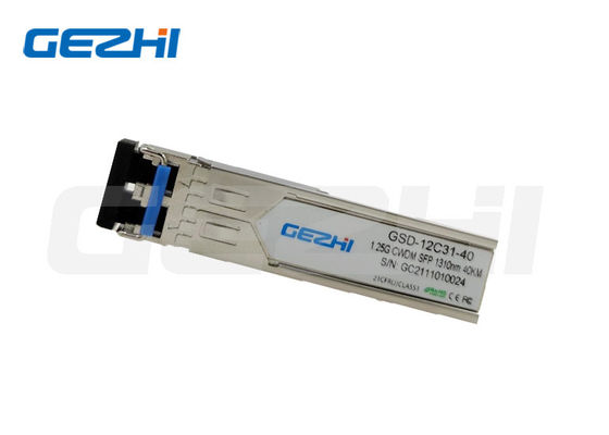 comprar Módulo Transceptor Óptico SFP CWDM de 1.25G, Longitud de Onda de 1310nm, Distancia de 40Km, para Fibra Monomodo Fabricación en línea
