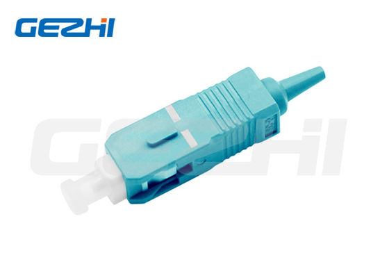 comprar 0Conector de fibra óptica SC de modo único de.9 mm con baja pérdida de inserción para FTTH y telecomunicaciones Fabricación en línea