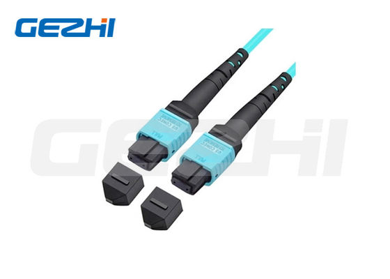 comprar Logotipo personalizado OM3 SX Fibra MPO Conector de fibra óptica con baja pérdida de inserción para telecomunicaciones Fabricación en línea