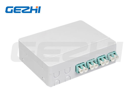 comprar Caja de Terminación FTTH Impermeable de 4 Núcleos para Montaje en Pared, Caja Terminal de Fibra Óptica con Material ABS Fabricación en línea