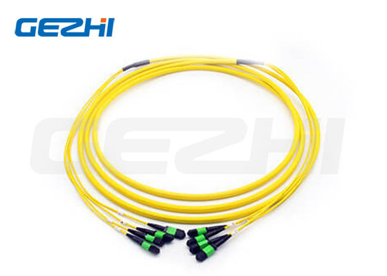 comprar 48F MPO Trunk Cable 3,0 mm LSZH Fibra óptica para FTTX y centros de datos Fabricación en línea