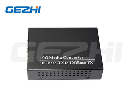 comprar Convertidor de medios 10G con SFP+ 10GBASE-X y puertos de cobre RJ45, cumple con FCC para Ethernet Fabricación en línea