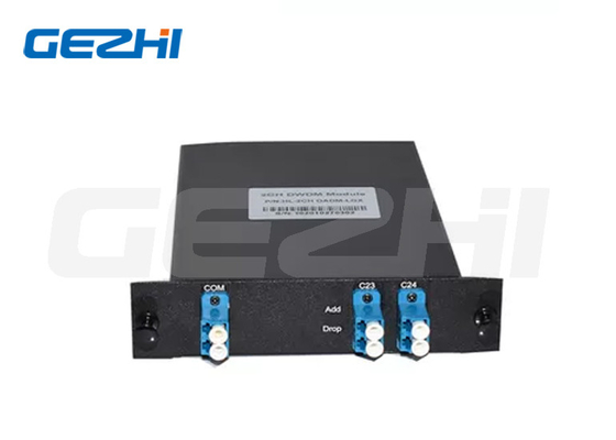 comprar 100 GHz FTTX 1310nm 2CH Óptico Mux Demux OADM DWDM Añadir módulo de caída online manufacture