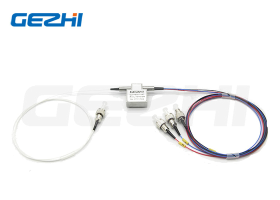 comprar Conmutador óptico mecánico de tipo T de 5V 850nm Multimode1x3 con FC/APC online manufacture