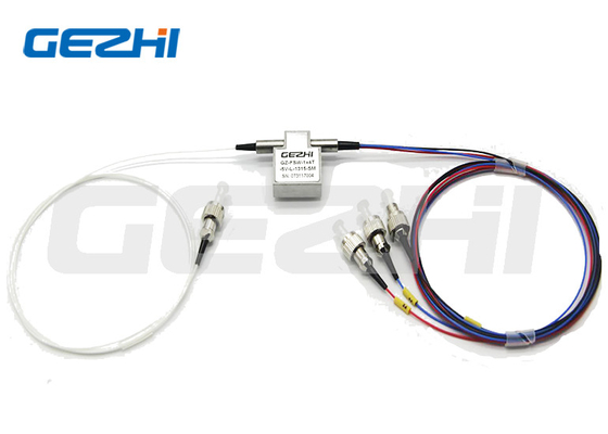 comprar Interruptor de red de fibra óptica mecánica 1X3T de modo único con aislamiento de canal alto online manufacture