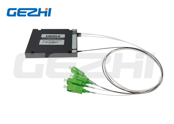 comprar 3CH CWDM Mux Module ABS Box con longitud de onda y conector personalizados online manufacture