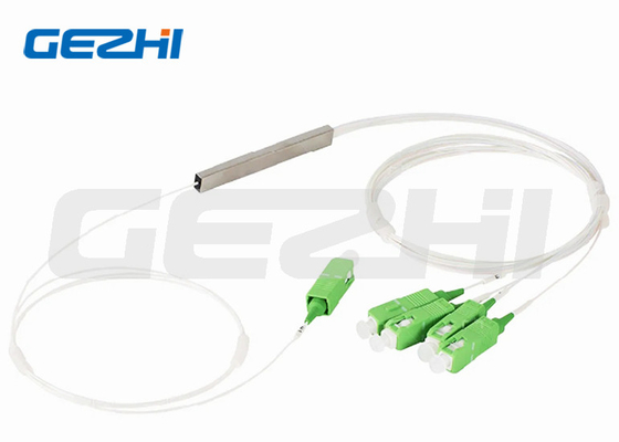 comprar 1x4 separador de fibra óptica de modo único PLC con ventilador fuera y conectores SC/APC online manufacture