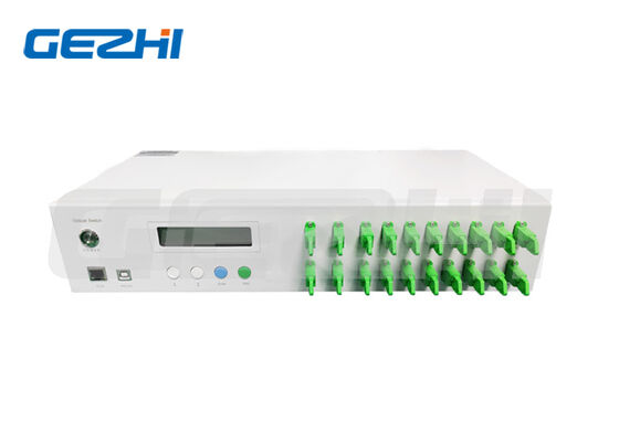 Comprar Matriz de interruptor óptico MEMS de montaje en bastidor con transmisión bidireccional de matriz 256×256 y control RS232 + Ethernet Fabricación en línea