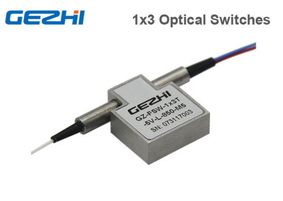comprar Interruptores ópticos no de enganche bidireccionales de la fibra 1x3 online manufacture