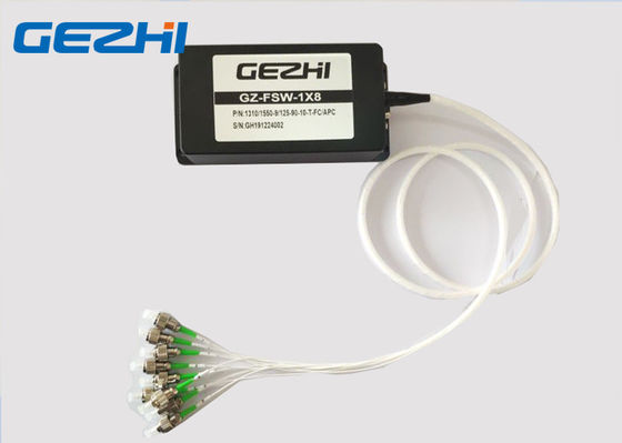 comprar Interruptores ópticos del canal 1x8 de la fibra multi del solo modo 13/15 online manufacture