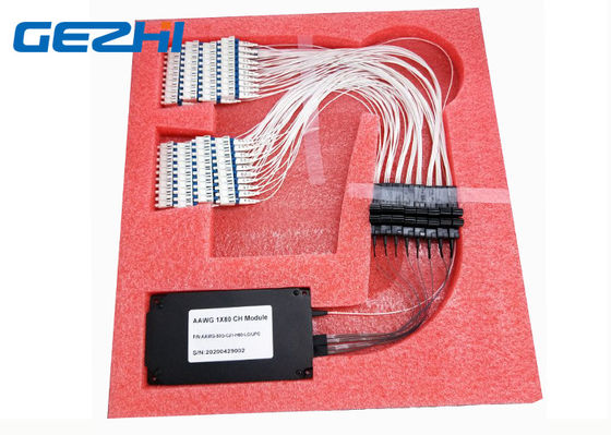 comprar módulo de 50GHz Gaussion 1x80CH AAWG Mux Demux online manufacture