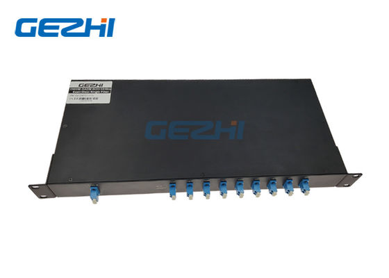 comprar 1RU 19 multiplexor dual a una cara del lado DWDM OADM del estante 8CH de la pulgada online manufacture