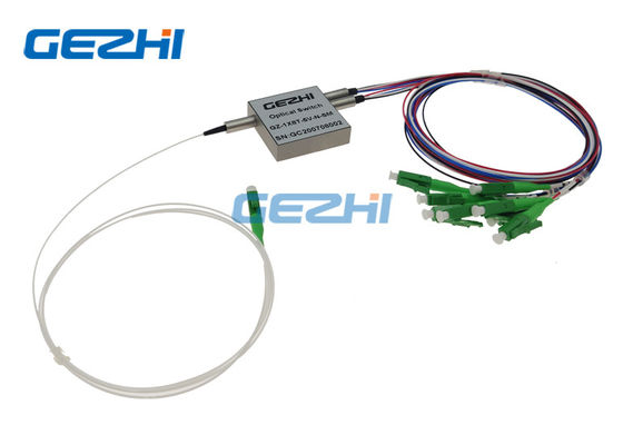 comprar interruptores ópticos no trabados mecánicos de la fibra 1650nm 1x8 online manufacture