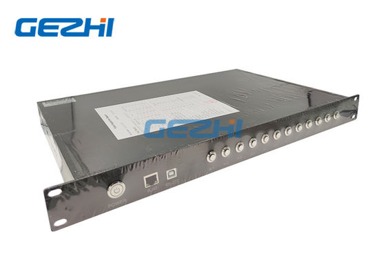 comprar Interruptor óptico de la fibra triple del canal 500mW 1650nm 1x4 online manufacture