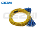 El remiendo de la fibra óptica de 12 corazones lleva el cable del remiendo de la fibra óptica de SC/PC/UPC/APC