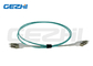 Fibra óptica a dos caras Jumper Cables Dual LC al cable del remiendo de la fibra del LC para CATV de fibra óptica