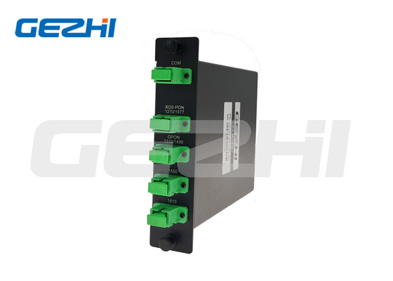 Módulo óptico de la coexistencia del módulo de filtro del WDM de GPON/XGS-PON/RFoG