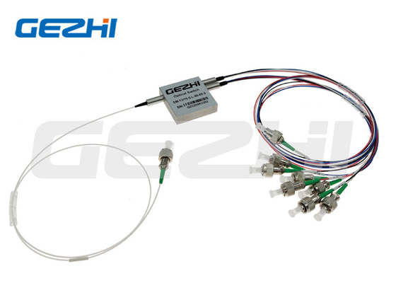 interruptores ópticos mecánicos optos de 1x8T 1310/1550nm para el bloqueo del canal