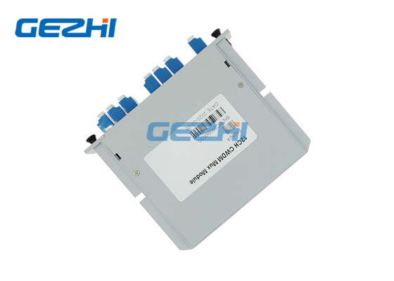 Casete plástico PDL LC UPC de la fibra CWDM de 12CH MUX del conector bajo del módulo