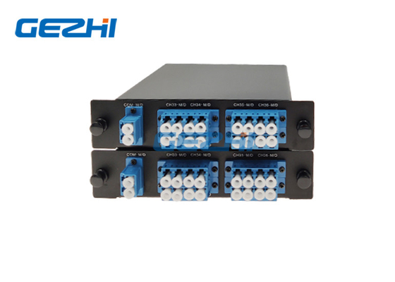 Casete bajo de los módulos LGX del equipo 1x8 CWDM de la fibra óptica del PDL