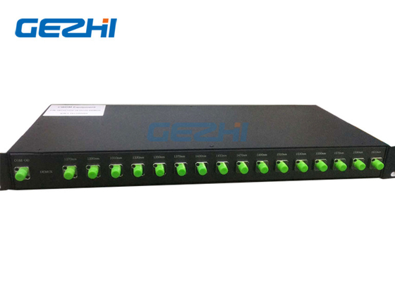 Pérdida de inserción baja pasiva del adaptador CWDM Mux de FC/APC para Data Center