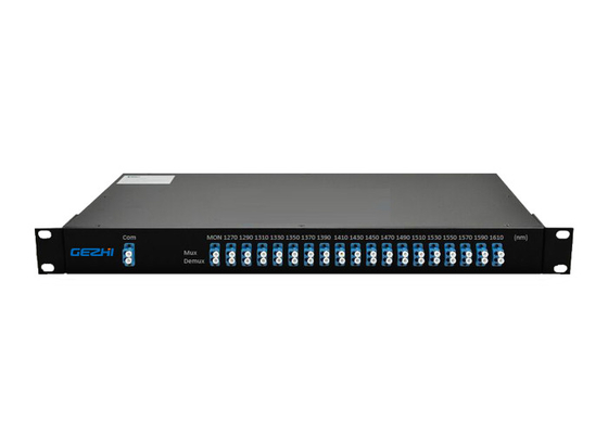 18CH voz pasiva dual del módulo de la fibra CWDM con el conector del LC/del SC/de FC/del ST