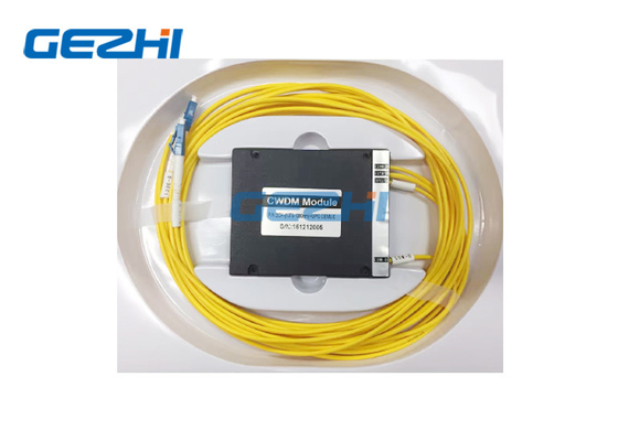 2CH 1370/1390nm + módulo de Pigtailed del ABS del módulo LC/UPC de la mejora CWDM