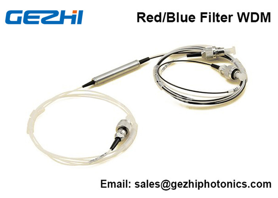 3 rojos/azules de la banda de C de DWDM dispositivo portuario del WDM del filtro FWDM de la película fina del filtro