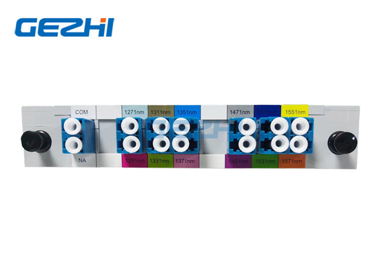 1x12 CWDM óptico Mux Demux 1271nm - 1571nm para las telecomunicaciones 5G